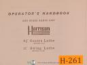 Harrison-Harrison L5, 4 1/2\" 11\" Swing Lathe, Operations Maintenance & Parts Manual-4 1/2\"-L5-01